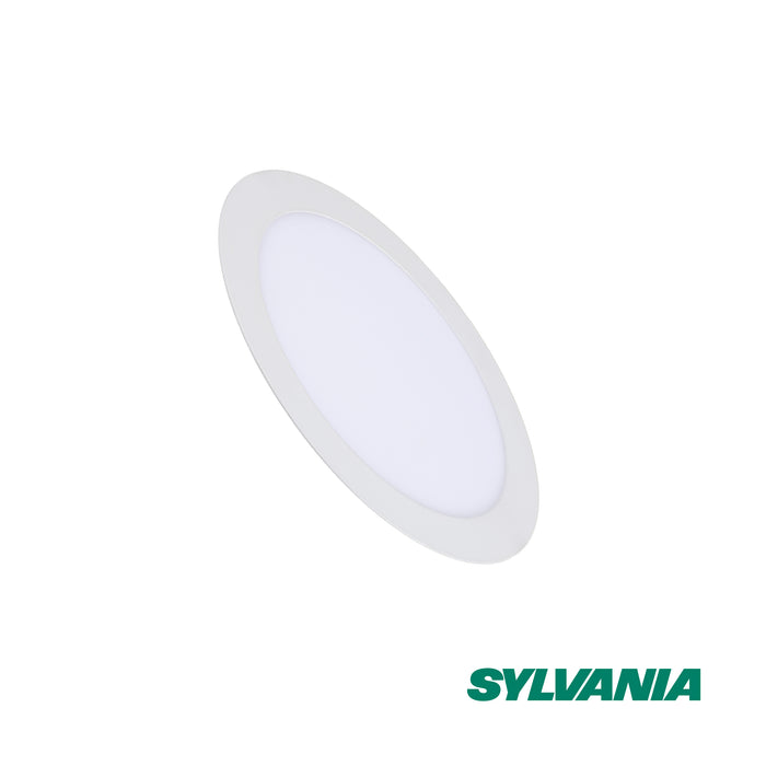 hogar decoracion e iluminacion panel led redondo 12w luz dia 100 240v incrustar sylvania sylv 001 mp madecentro