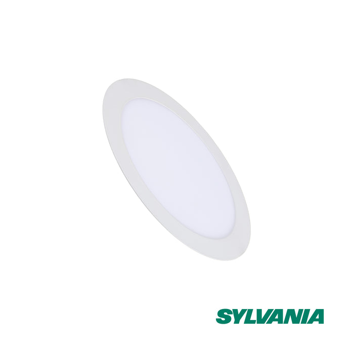 hogar decoracion e iluminacion panel led redondo 18w luz dia multivoltaje incrustar sylvania sylv 002 mp madecentro