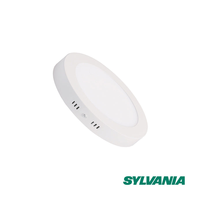 hogar decoracion e iluminacion panel led redondo 24w luz dia multivoltaje sobreponer sylvania sylv 006 mp madecentro