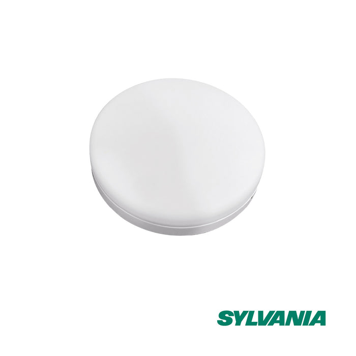 hogar decoracion e iluminacion panel redondo 12 w luz calida multivoltaje sobreponer estandar sylvania sylv 010 mp madecentro