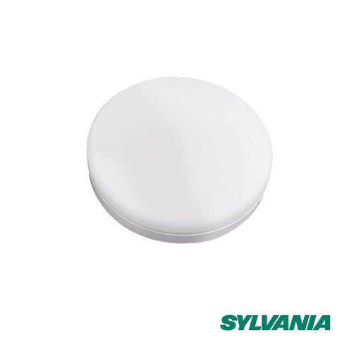 hogar decoracion e iluminacion panel redondo 18 w luz calida multivoltaje sobreponer estandar sylvania sylv 012 mp madecentro