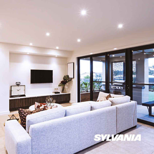 hogar decoracion e iluminacion panel redondo 36 w luz dia multivoltaje sobreponer estandar sylvania sylv 015 mp madecentro