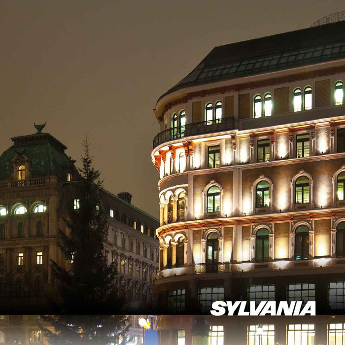 hogar decoracion e iluminacion reflector led jeta 100w luz dia sylvania sylv 018 mp madecentro