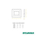 hogar decoracion e iluminacion reflector led jeta 100w luz dia sylvania sylv 018 mp madecentro