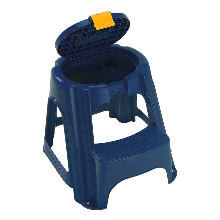 Escalesilla con tapa organizadora Rimax