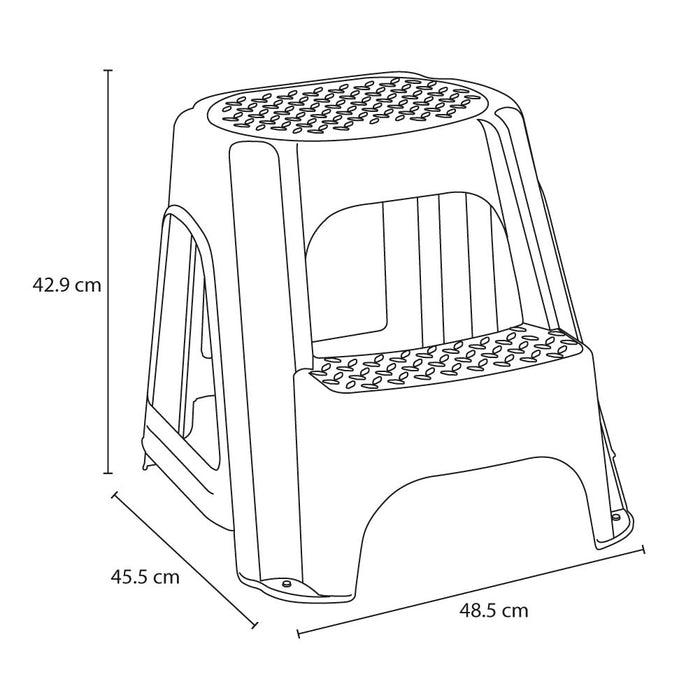 Escalesilla pro negro marca Rimax