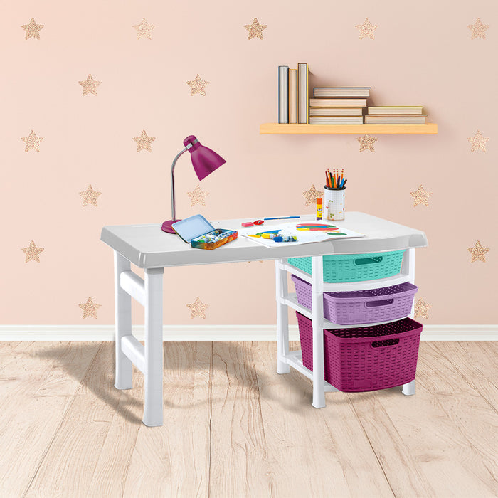 Escritorio infantil niña glam Rimax