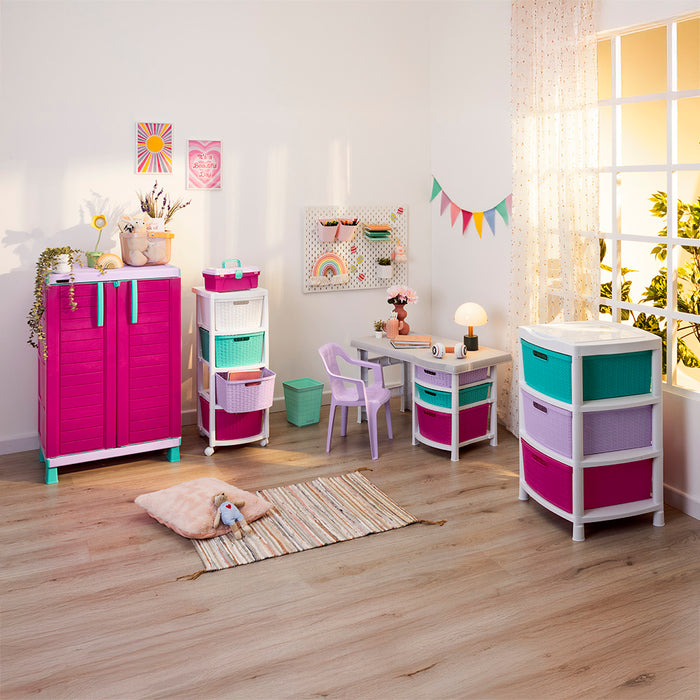 Escritorio infantil niña glam Rimax