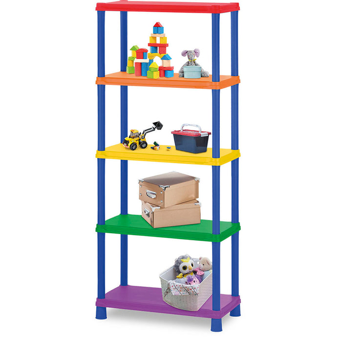 Estante infantil de 5 niveles 15" rainbow Rimax