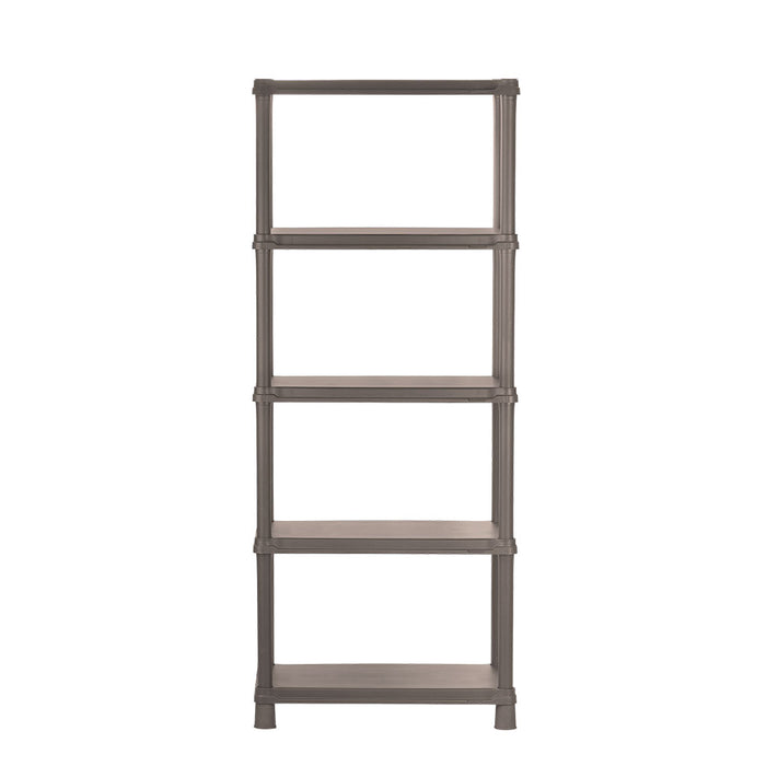 Estante multifuncional de 5 niveles solido 15" mocca marca Rimax