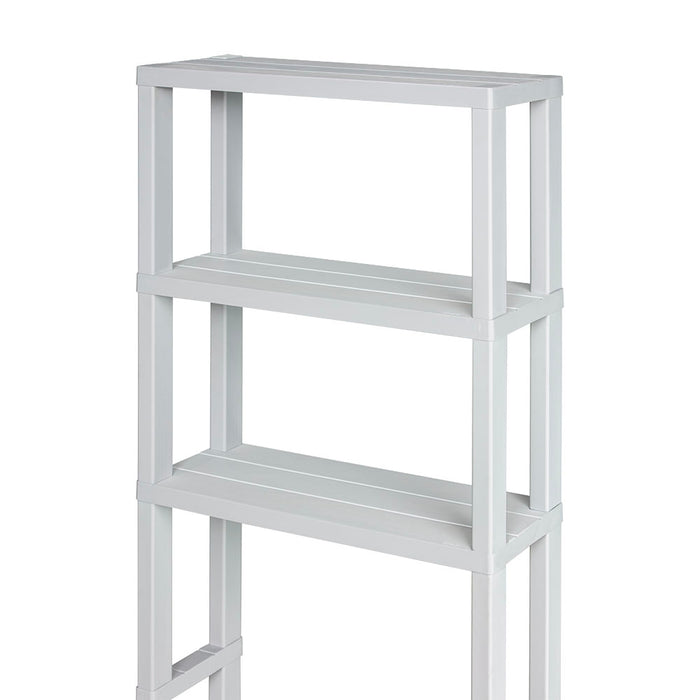Estante organizador 3 niveles para baño gris hielo marca Rimax
