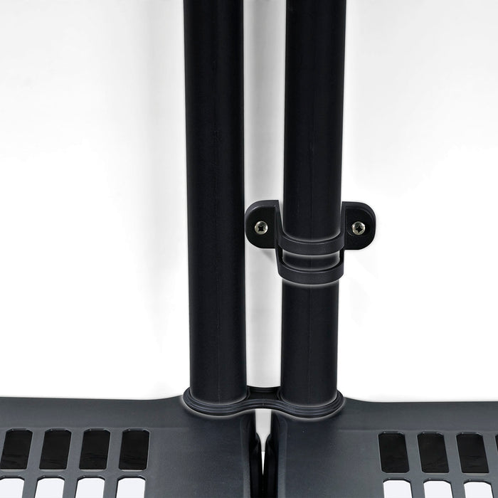 Estantería multifuncional de 3 niveles ventilada 18" negro Rimax