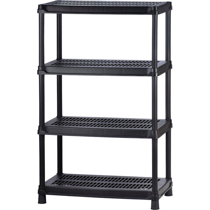 Estantería multifuncional de 4 niveles ventilada 18" negro marca Rimax