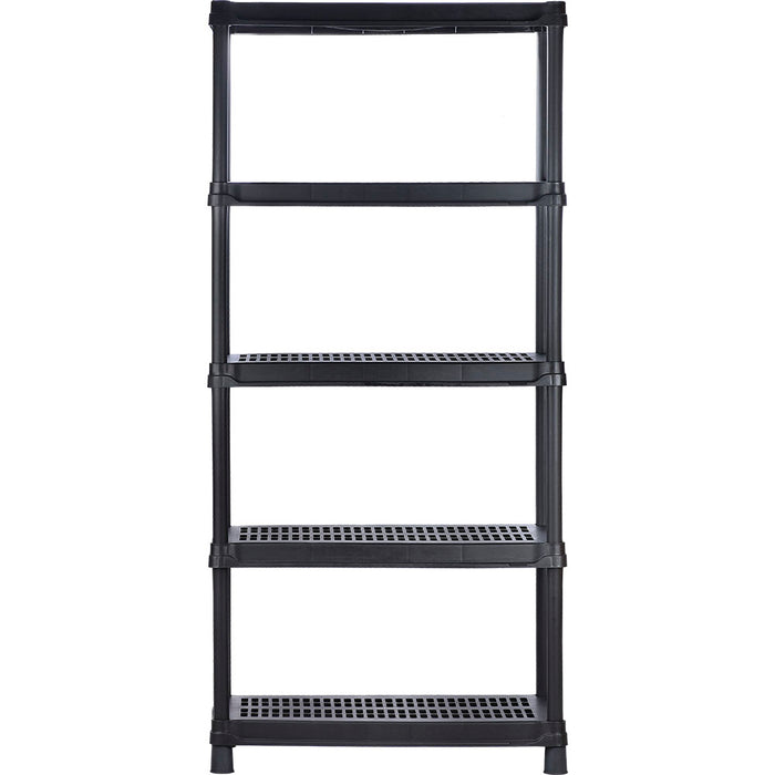 Estantería multifuncional de 5 niveles ventilada 18" negro marca Rimax