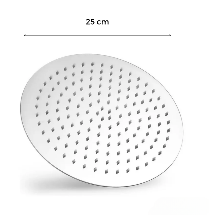 hogar griferia ducha monotrol redonda cromo brillante lujo pmo 025 mp madecentro