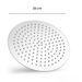 hogar griferia ducha monotrol redonda cromo brillante lujo pmo 025 mp madecentro