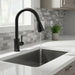 hogar griferia monotrol lavaplatos extensible negro pmo 029 mp madecentro