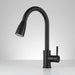 hogar griferia monotrol lavaplatos extensible negro pmo 029 mp madecentro