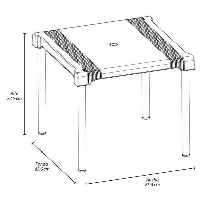 Mesa apariencia shia ng marca Rimax