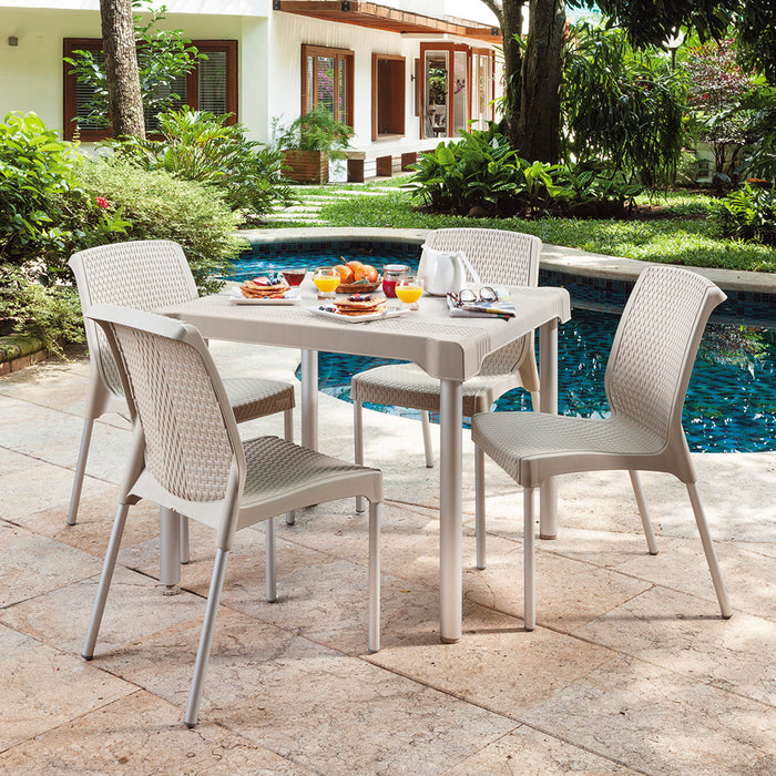 Mesa apariencia shia taupe marca Rimax