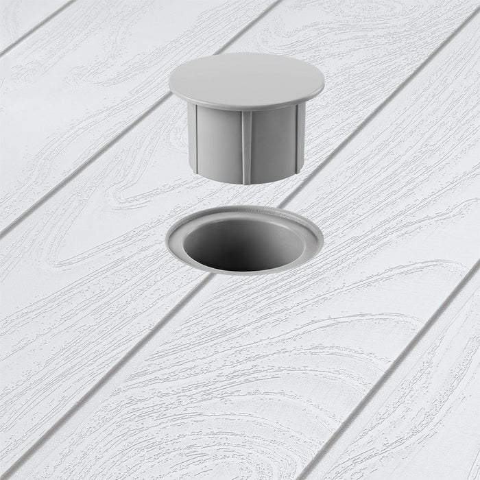 Mesa barú gris hielo Rimax