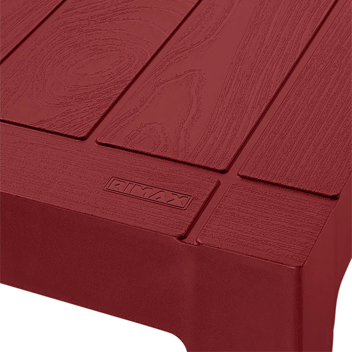 Mesa barú trendy roja marca Rimax