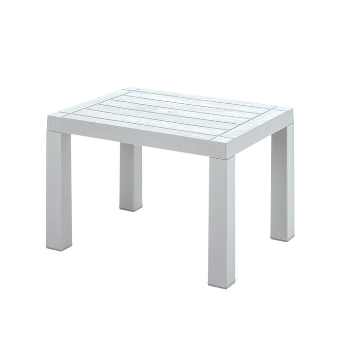 Mesa de centro rectangular barú gris hielo Rimax