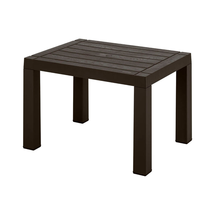 Mesa de centro rectangular barú wengue marca Rimax