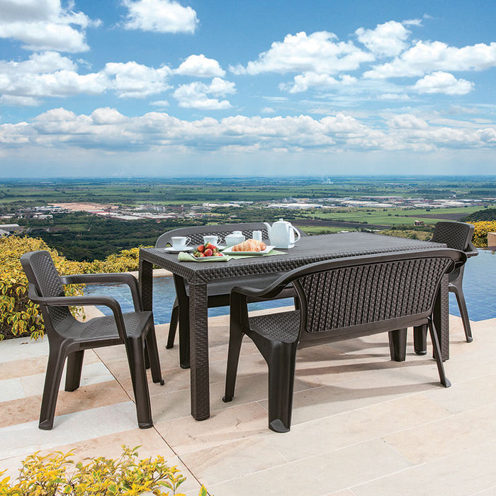 Mesa eterna familiar wengue Rimax