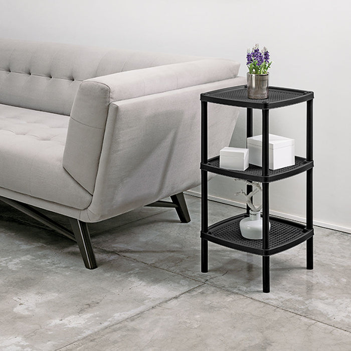 Mesa multiusos cuadrada de 3 niveles Rimax