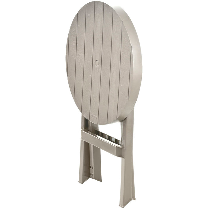 Mesa plegable redonda barú Rimax