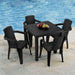 hogar mesa sillas combo comedor eterna mesa 4 sillas brazos rimax cb rmx 001 mp madecentro