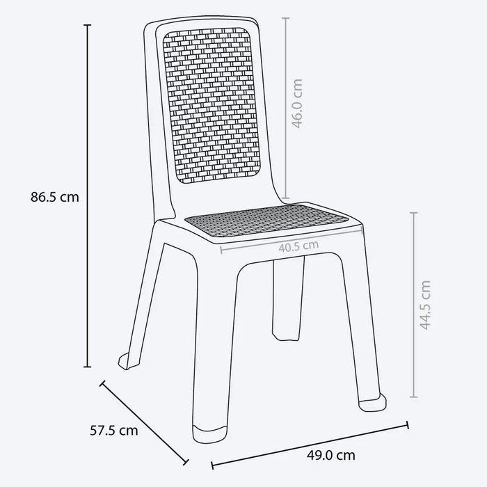 hogar mesa sillas combo comedor eterna mesa 4 sillas sin brazos rimax cb rmx 004 mp madecentro
