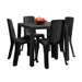 hogar mesa sillas combo comedor eterna mesa 4 sillas sin brazos rimax cb rmx 004 mp madecentro