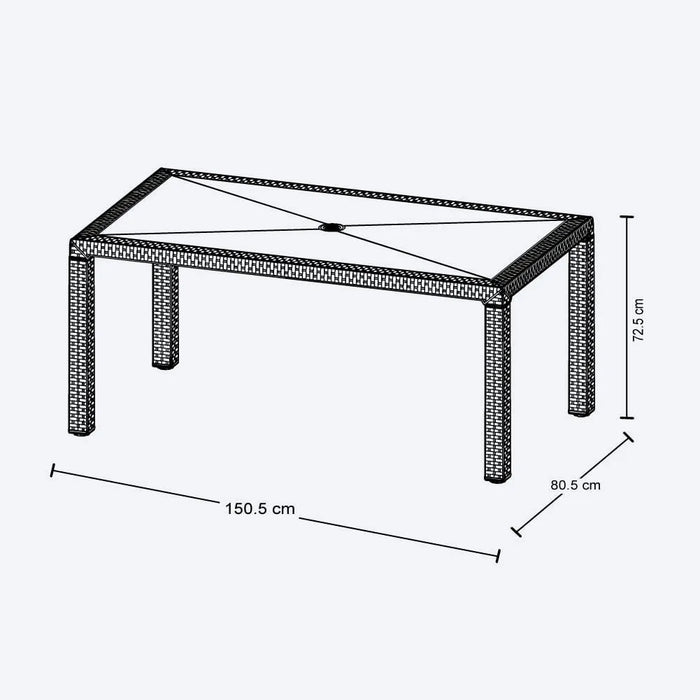 hogar mesa sillas combo comedor familiar eterna mesa 6 sillas brazos rimax cb rmx 039 mp madecentro