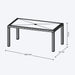 hogar mesa sillas combo comedor familiar eterna mesa 6 sillas brazos rimax cb rmx 039 mp madecentro