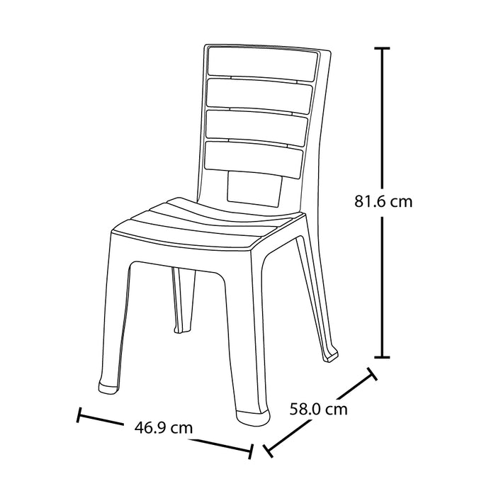 hogar mesa sillas combo comedor mesa 4 sillas sin brazos rimax cb rmx 011 mp madecentro