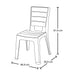 hogar mesa sillas combo comedor mesa 4 sillas sin brazos rimax cb rmx 011 mp madecentro