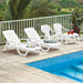 hogar mesa sillas combo playero 2 camas asoleadoras 2 sillas playeras 1 mesa de centro rimax cb rmx 035 mp madecentro