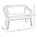 hogar mesa sillas combo sala eterna 2 sillas brazo mesa de centro silla doble rimax cb rmx 027 mp madecentro