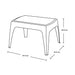 hogar mesa sillas combo sala eterna 2 sillas brazo mesa de centro silla doble rimax cb rmx 027 mp madecentro