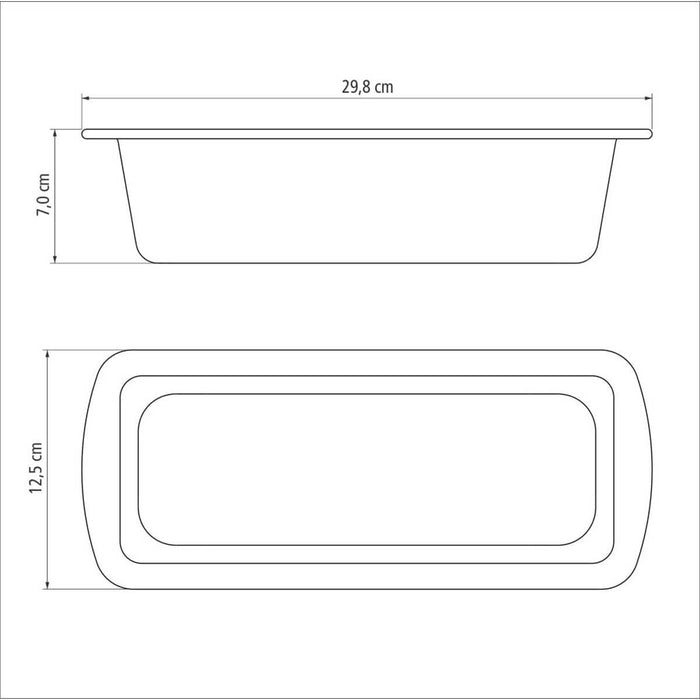 Molde antiadherente starflo grafito 26 cm