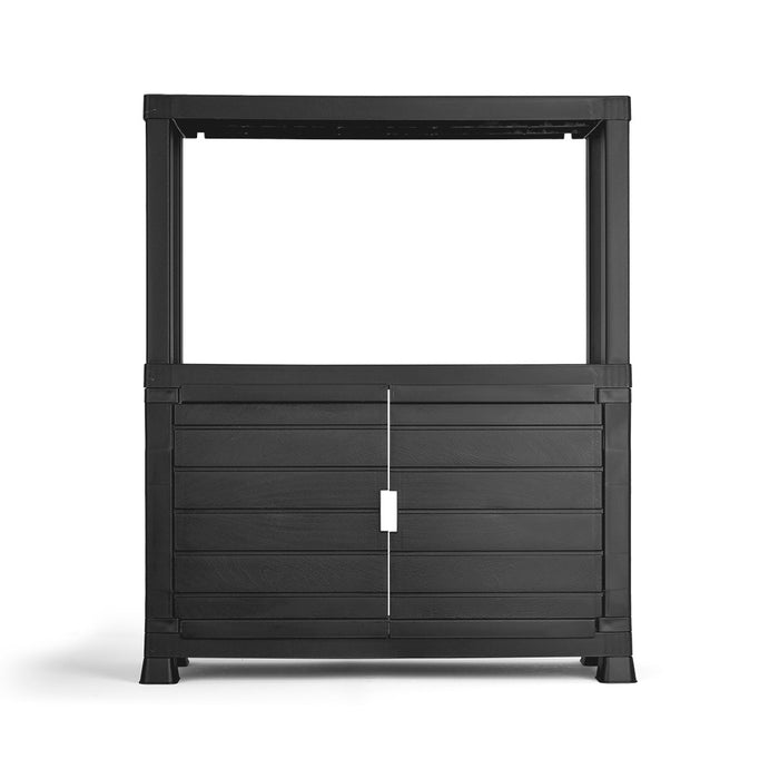 Mueble organizador negro marca Rimax