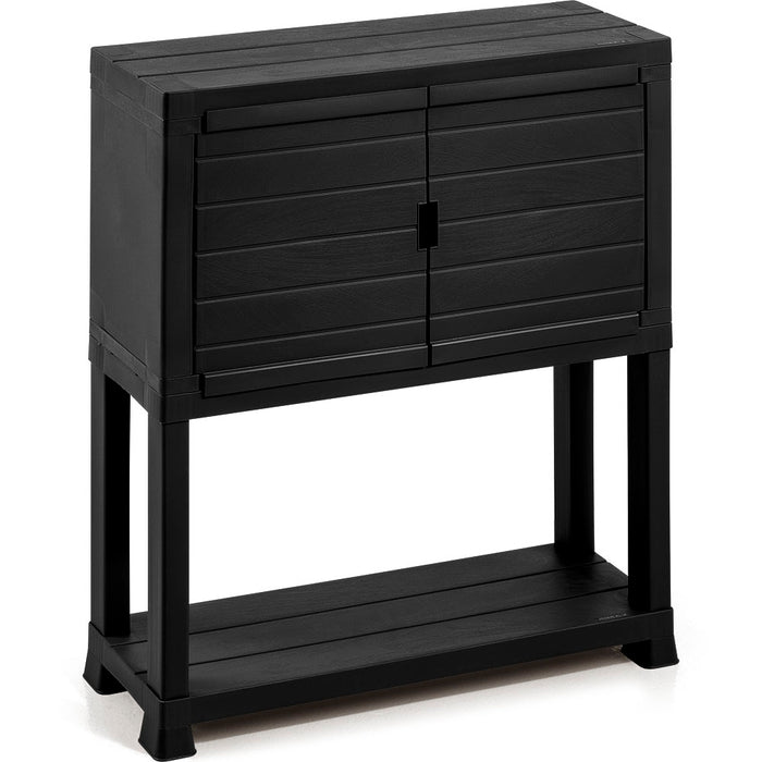 Mueble organizador negro marca Rimax