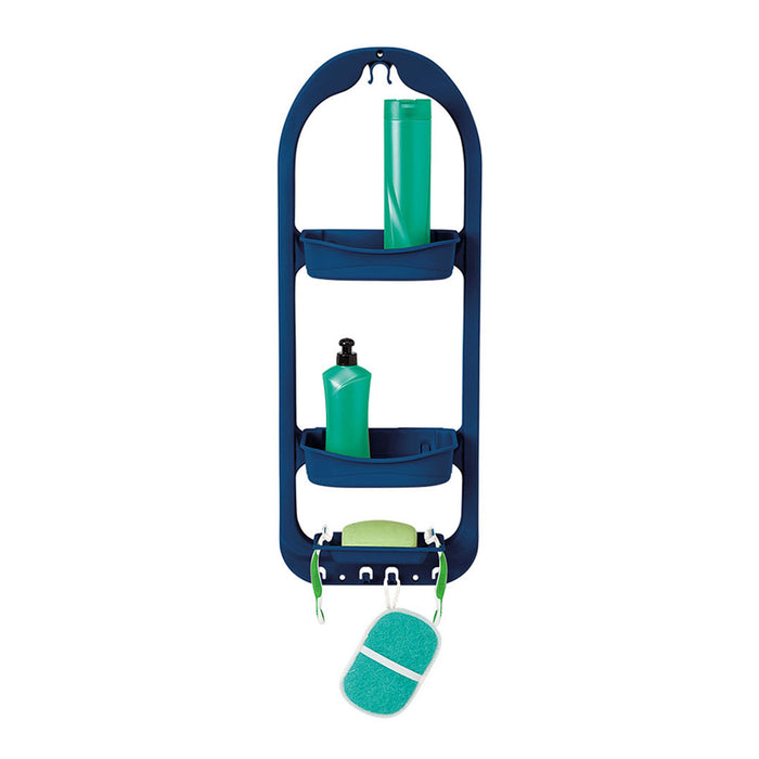 Organizador de ducha azul navy Rimax