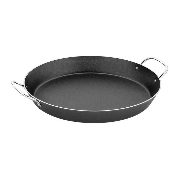 Paellera de cocina antiadherente grafito 38 cm