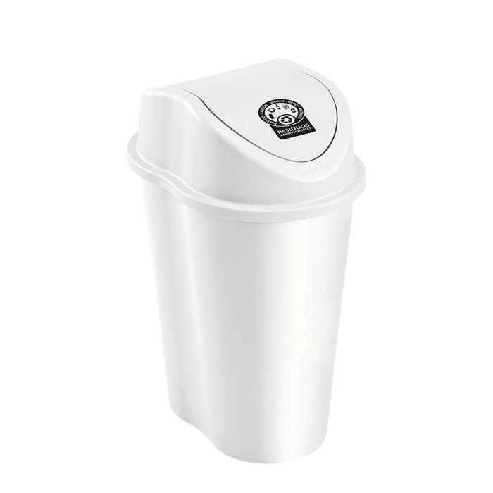 Papelera style tapa vaiven 25 litros blanco marca Rimax