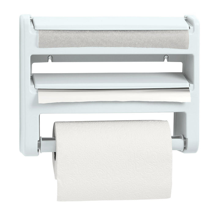 Portarrollo triple blanco marca Rimax