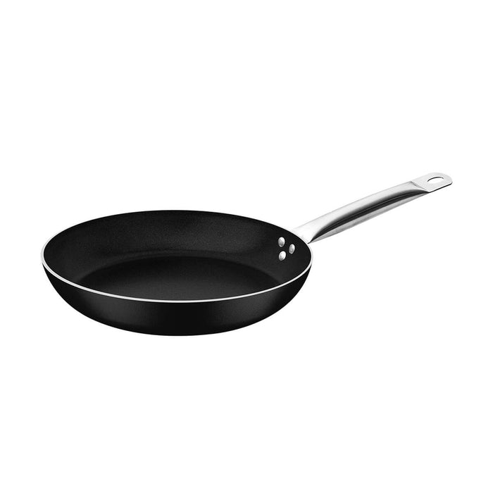 Sartén de cocina antiadherente color negro de 25 cm