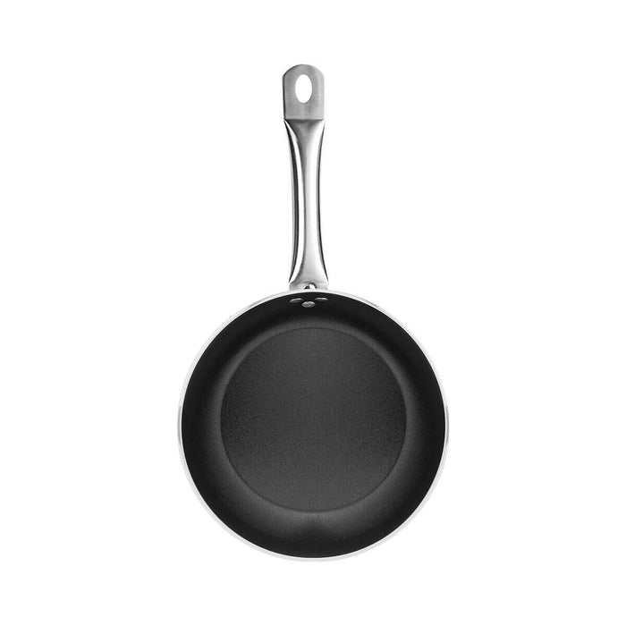 Sartén de cocina antiadherente color negro de 25 cm